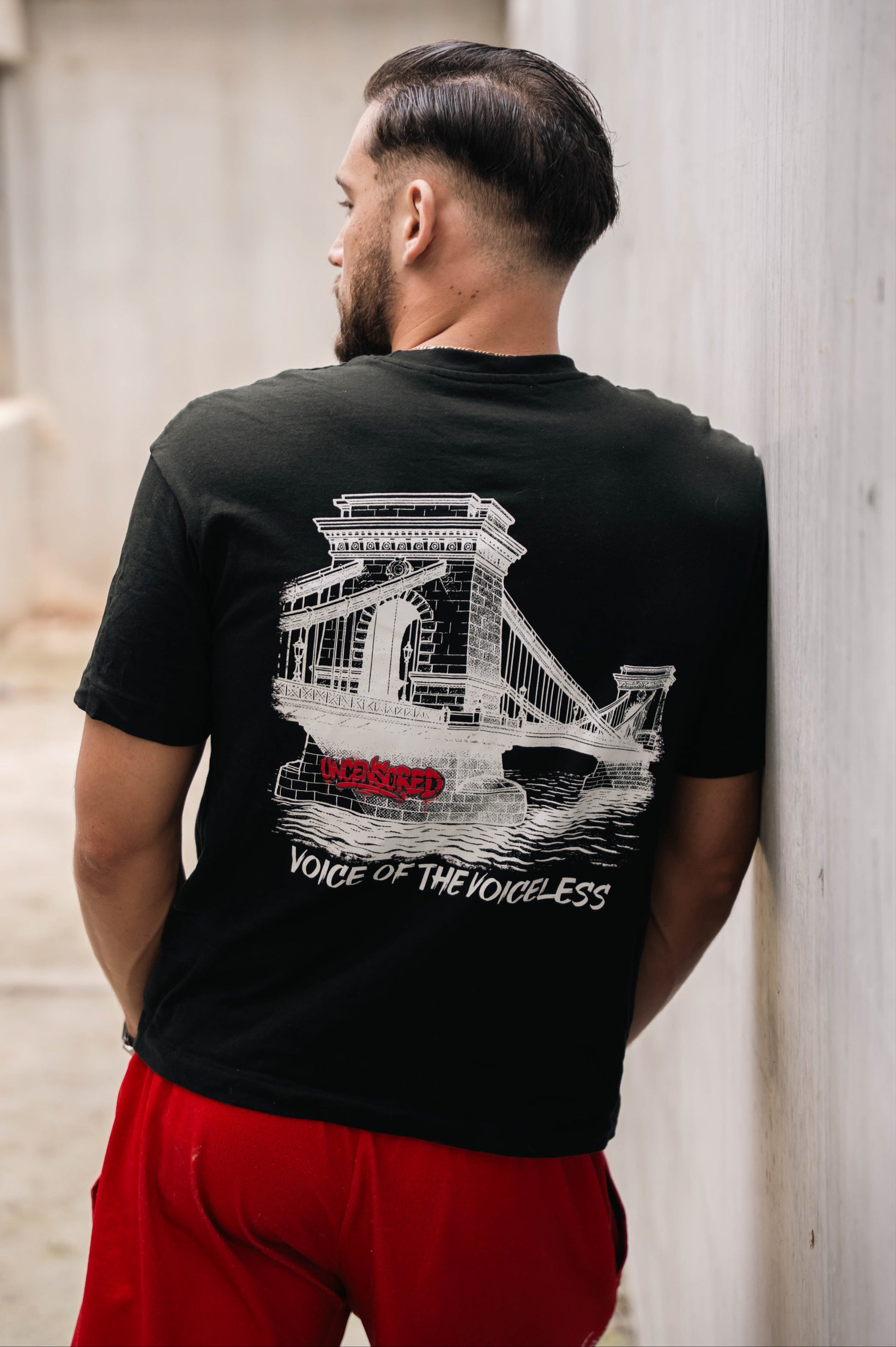 Uncensored x IamMate T-shirt black