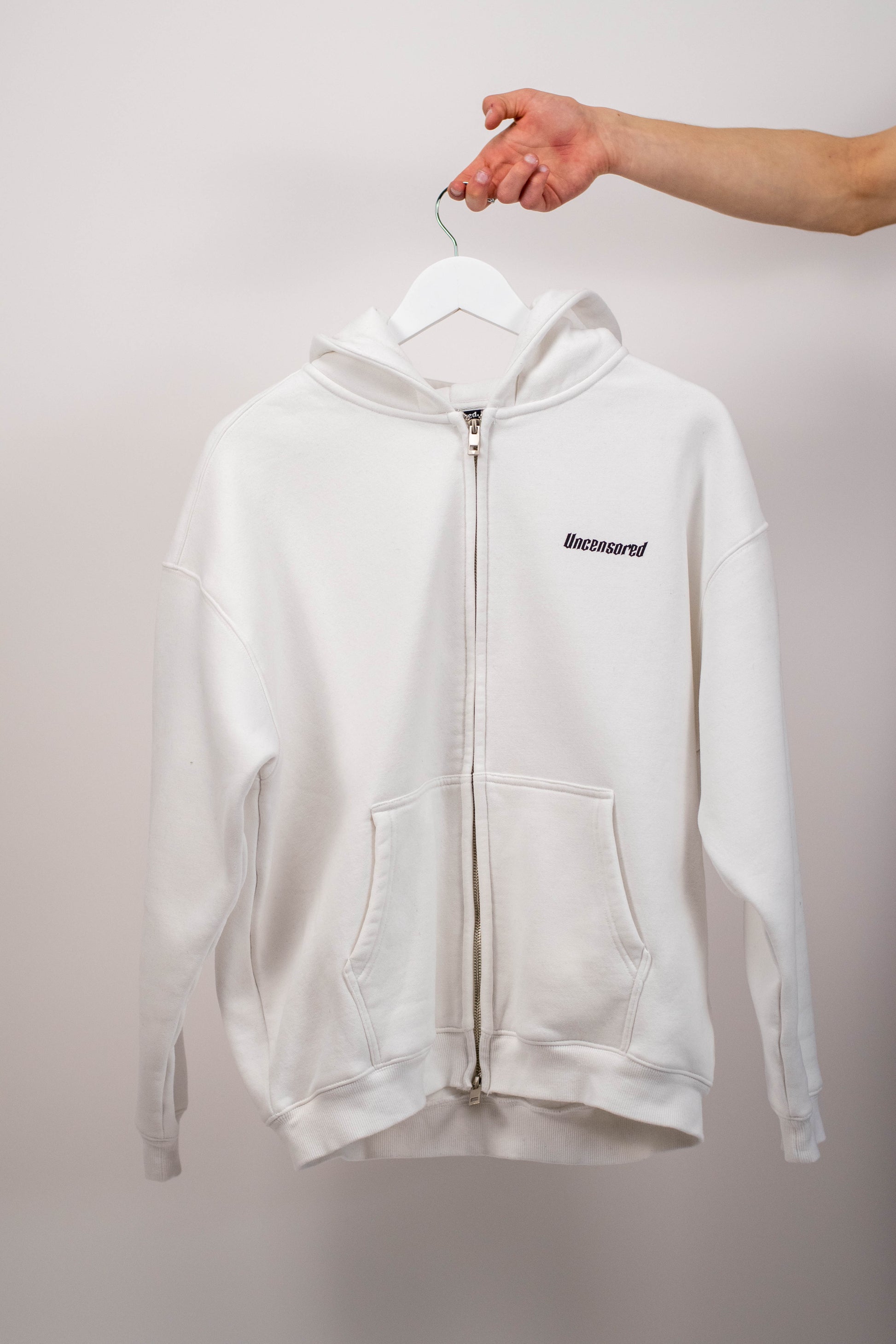 Zip-up hoodie