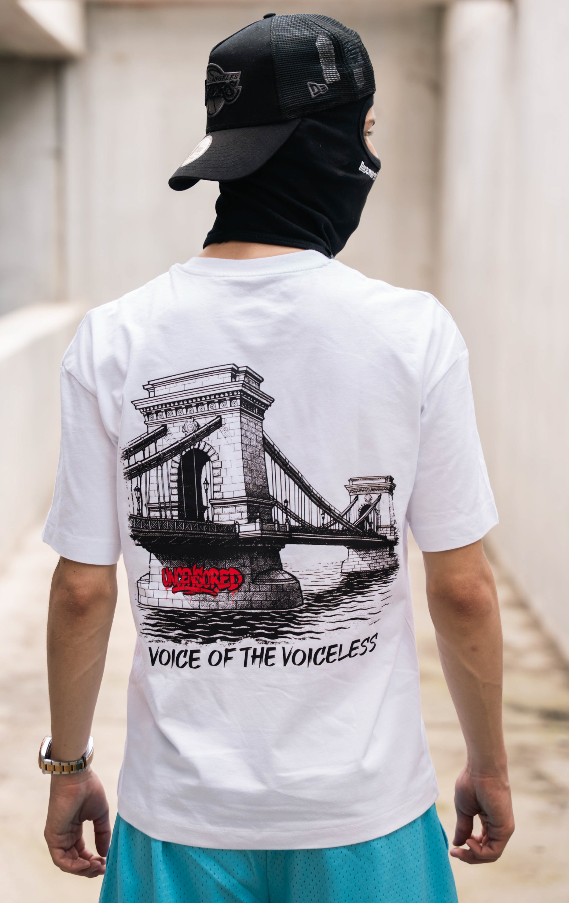 Uncensored x IamMate T-shirt white