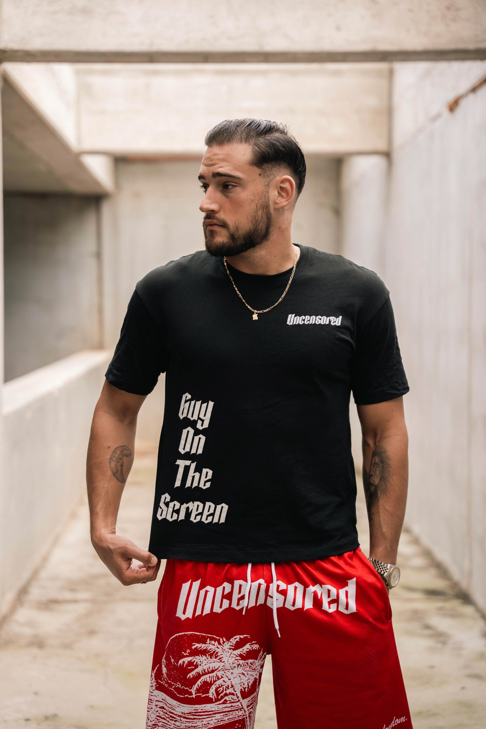 Uncensored x IamMate T-shirt black