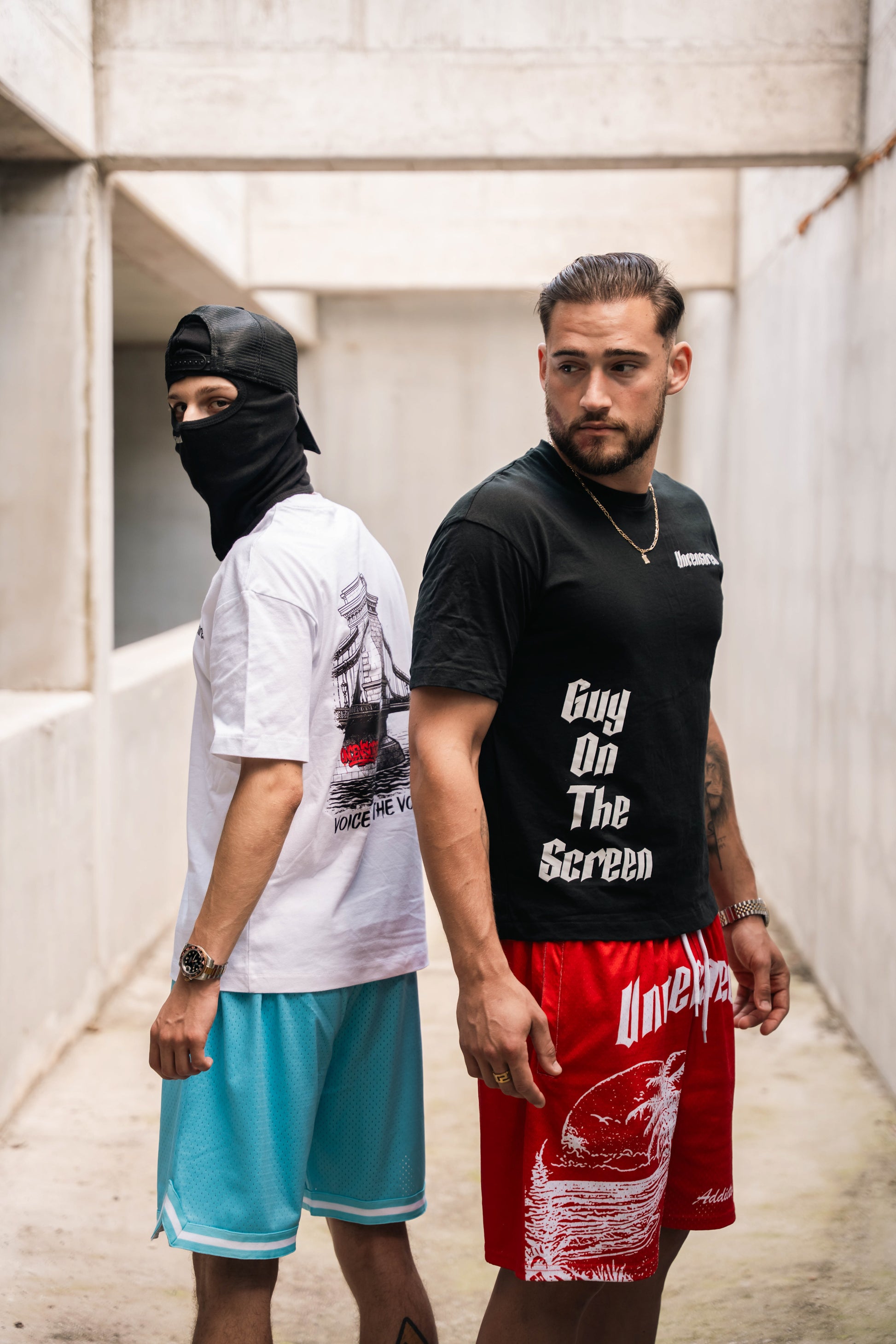 Uncensored x IamMate T-shirt white