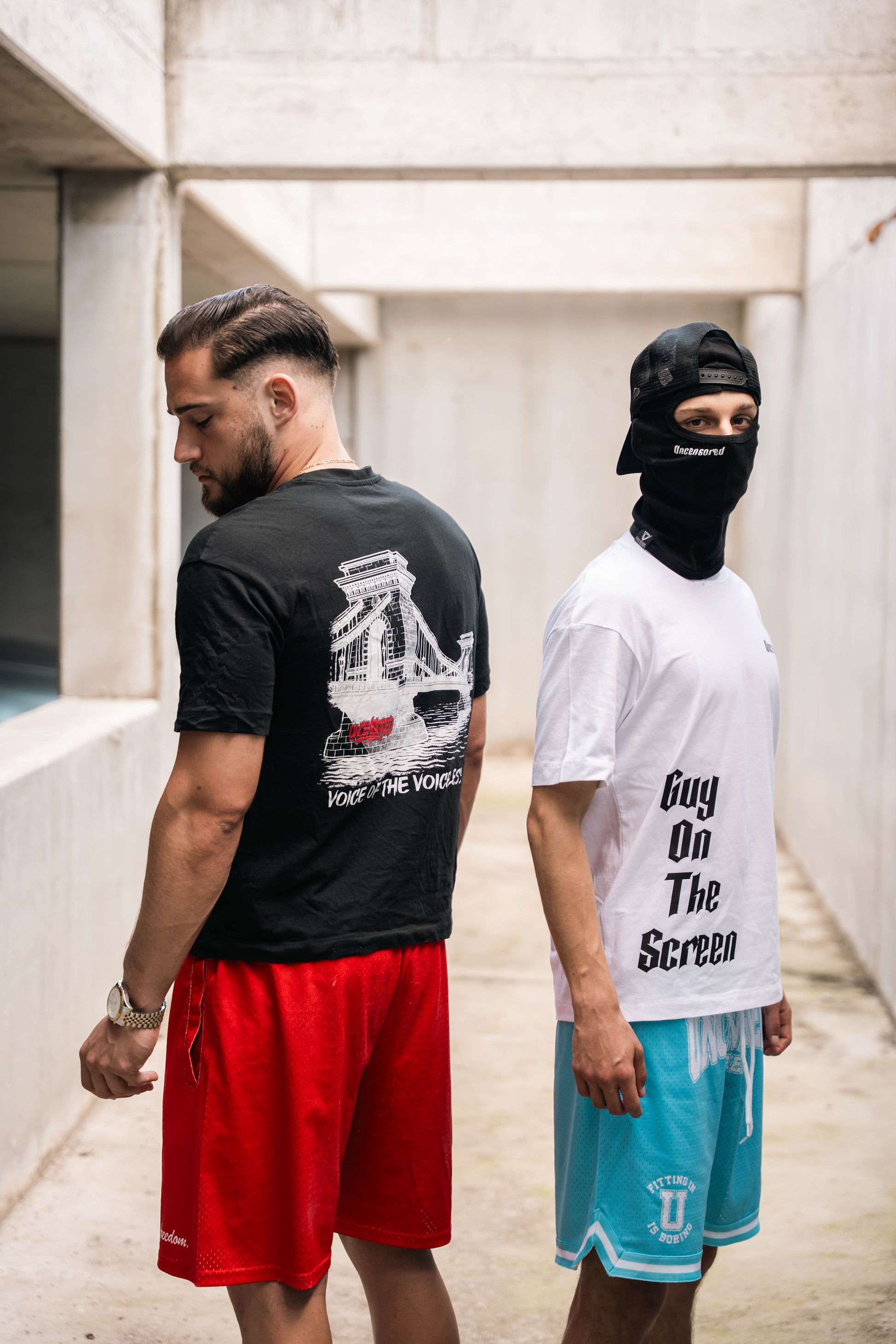 Uncensored x IamMate T-shirt black