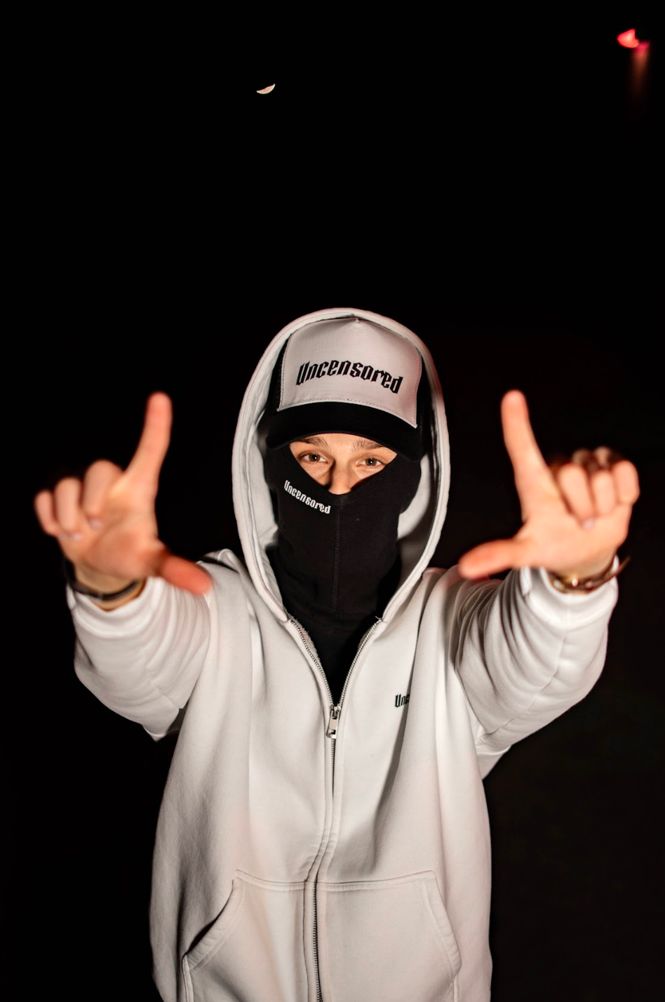 Trucker Hat Black And White