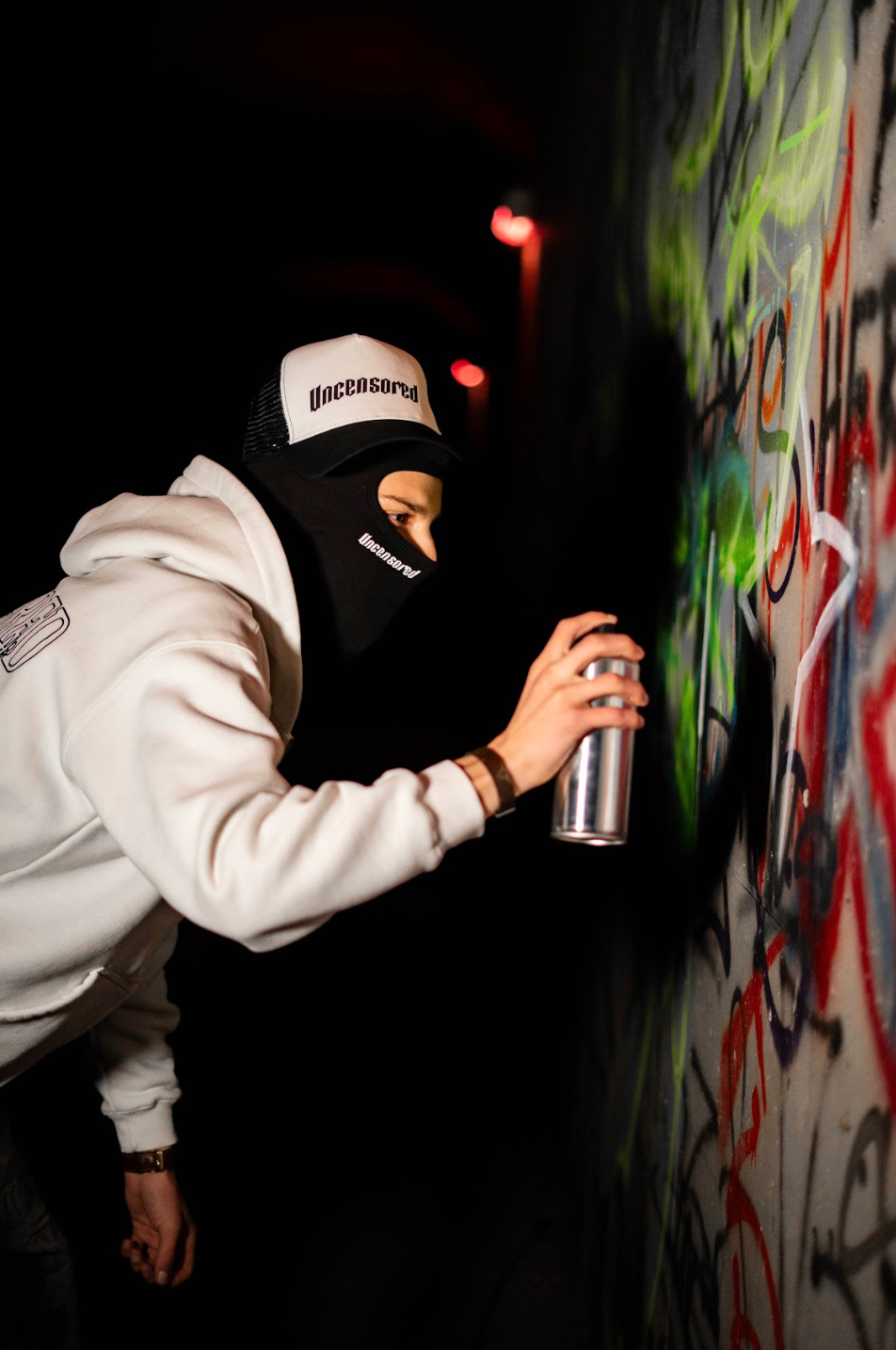 Trucker Hat Black And White