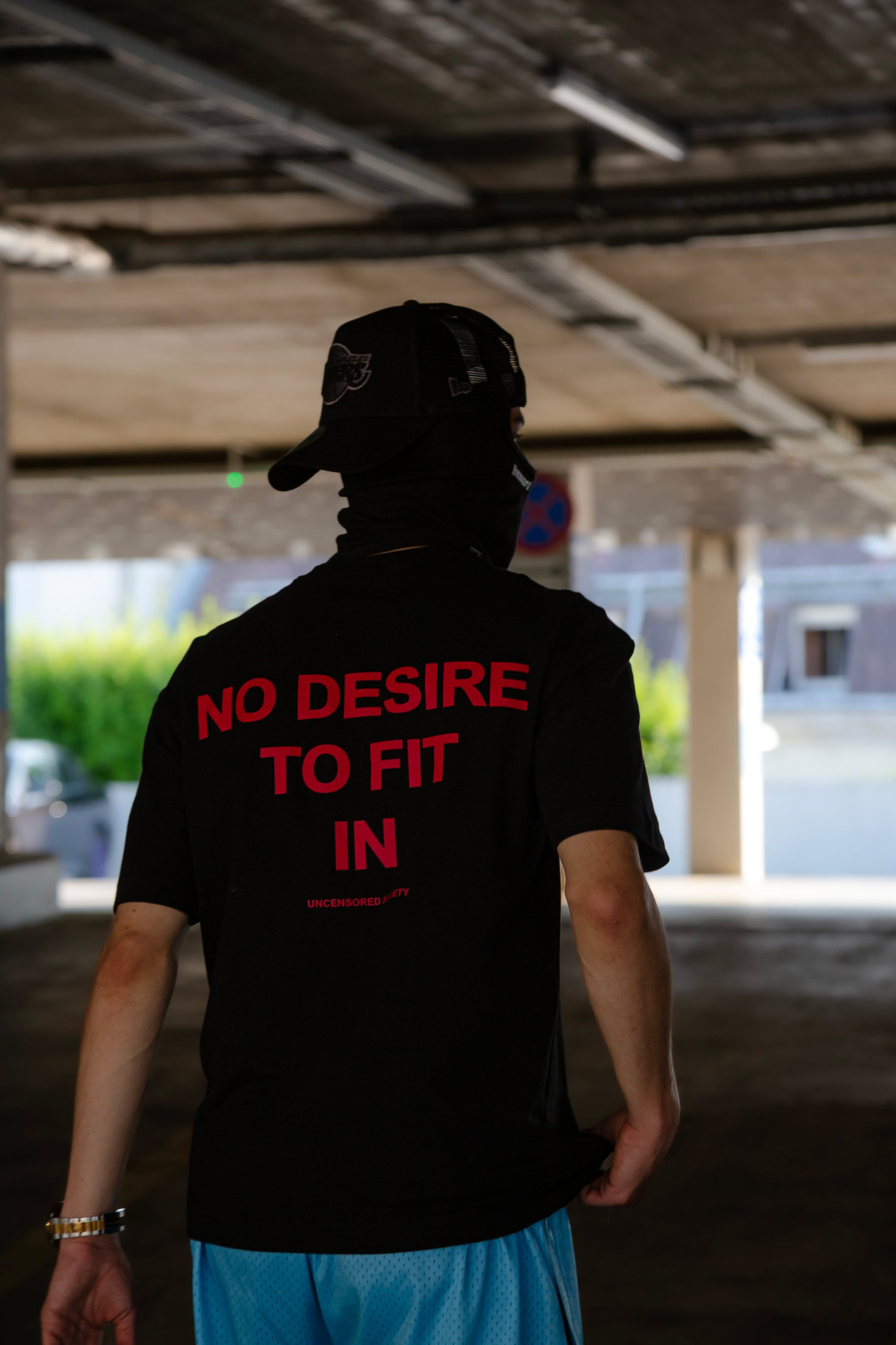 The Mouth Tee black