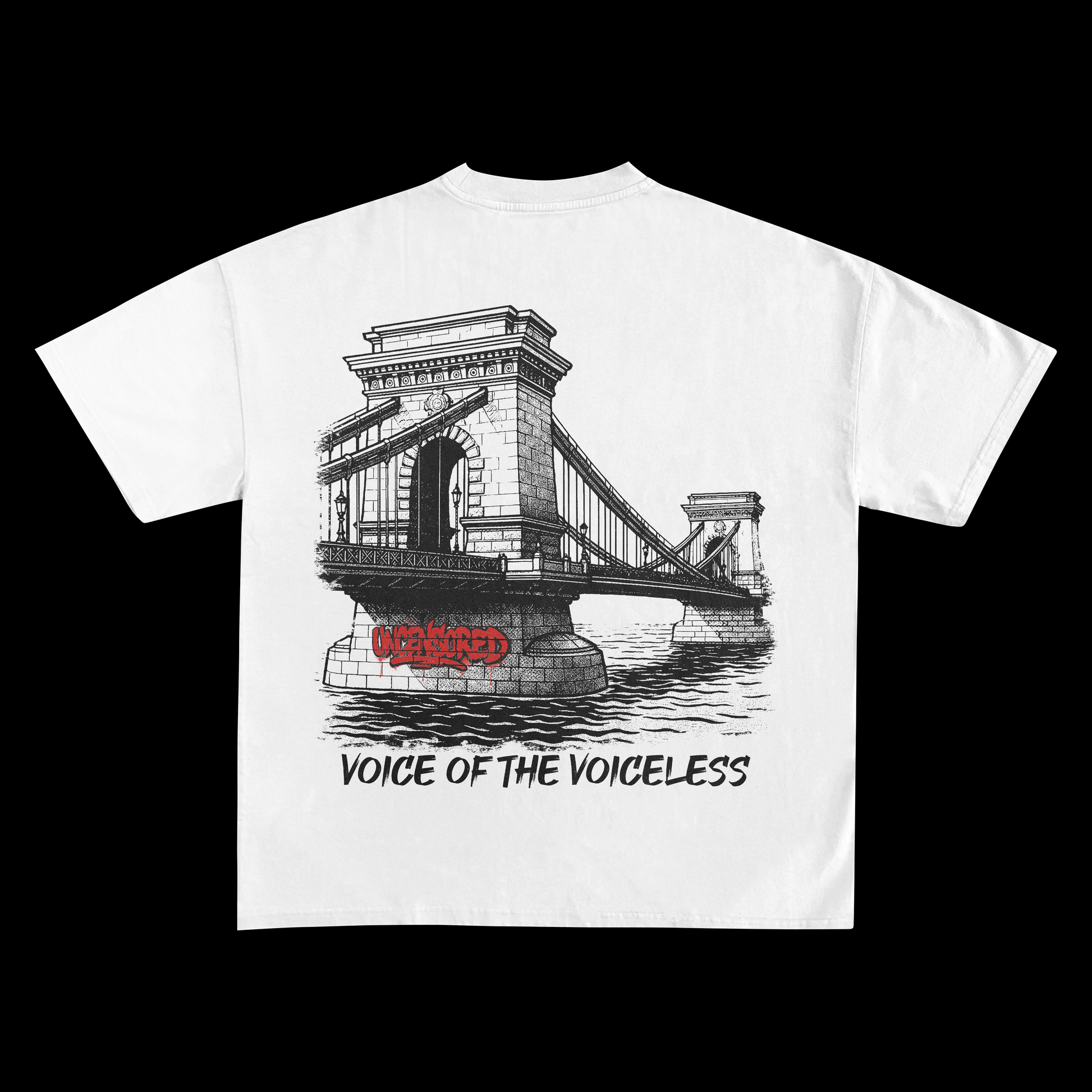 Uncensored x IamMate T-shirt white
